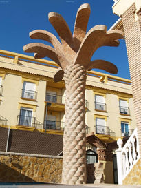 Palmera de ladrillo