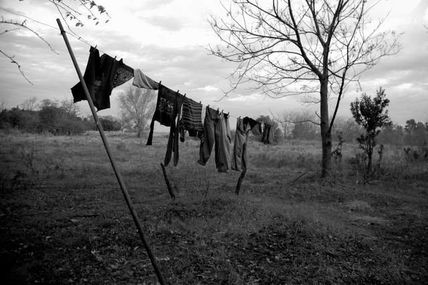 Ropa en la soga