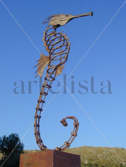 Caballito de mar Metal Figurative