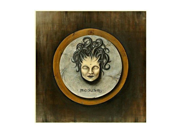 Medusa Óleo Lienzo Figura