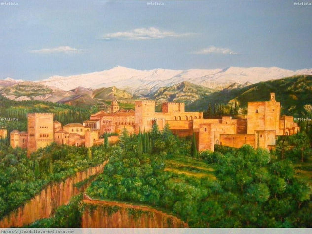 Alhambra Óleo Lienzo Paisaje