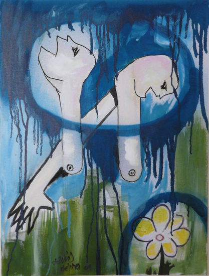 sin titulo Acrylic Canvas Others