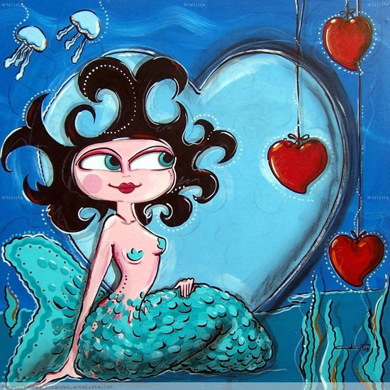 CORAZON SIRENITA Acrylic Panel Others