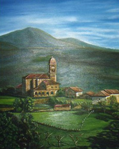 Paisaje Navarro Oil Canvas Landscaping