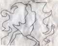 Arte Objeto Serie "HAIR , BOX AND LIGHT" “Cabello, Caja y luz”