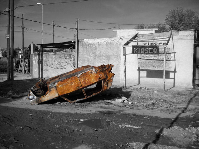 prohibido estacionar Fotoperiodismo y documental Blanco y Negro (Digital)