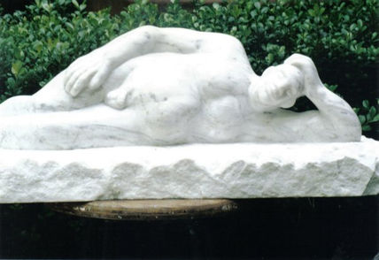 Diógenes descansando