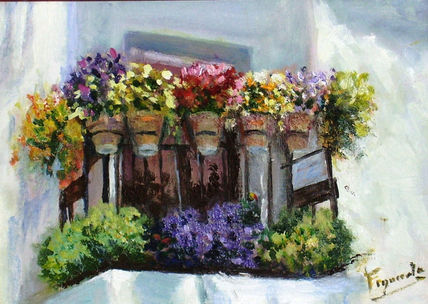 Balcon florido