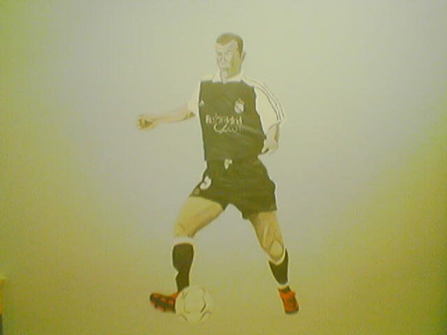 mural zidane