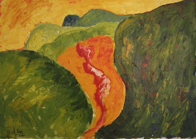 Erotic_landscape_2001 Oil Canvas Nude Paintings