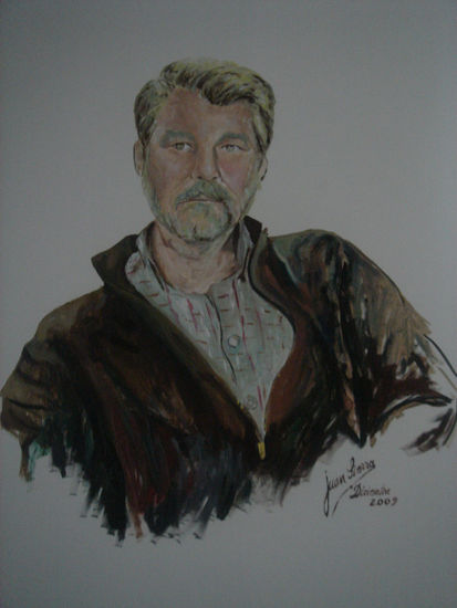 PACO COTERO Oil Canvas Portrait