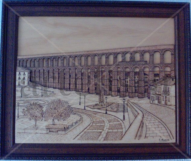 Acueducto de Segovia Monoprint