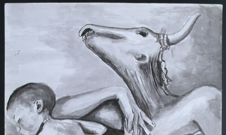 mujeres y vacas