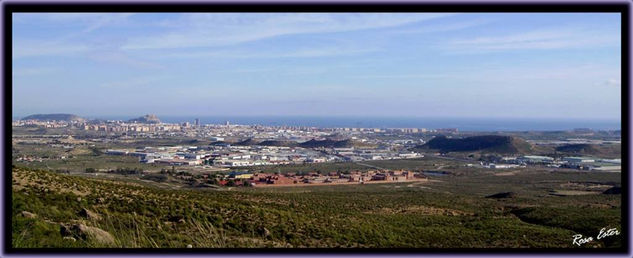 Alicante desde Fontcalent Naturaleza Color (Digital)