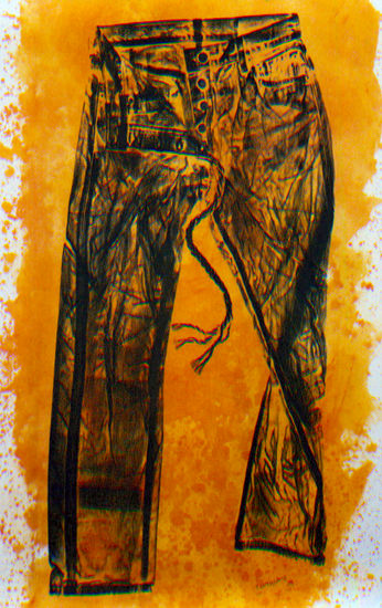 La Reata Collagraphy