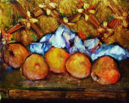 Bodegon con manzanas