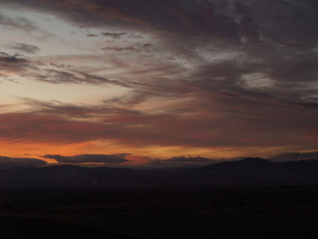 Anochecer sobre el Moncayo II 