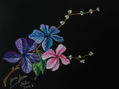 ESTUDIO DE FLORES AL PASTEL