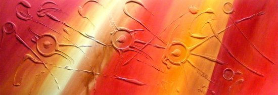 cuadro abstracto texturado