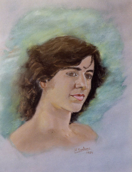 Carmen Pastel Papel Retrato