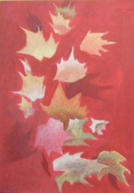 otoño II Acrylic Canvas Landscaping