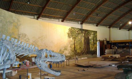 Pintura Mural "TITANES DE ISCHIGUALASTO"