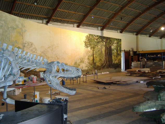 mural diorama Acrílico Otros Paisaje