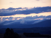 Nubes azules