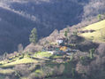 Pueblecito de la  ladera