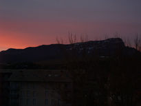 Amanecer sobre Peña...