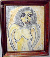 MUJER CERA (36 x 44)