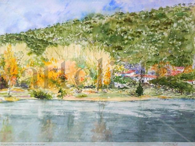 Embalse de Picadas Watercolour Paper Landscaping