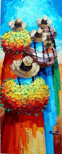 sin titulo Oil Canvas Others