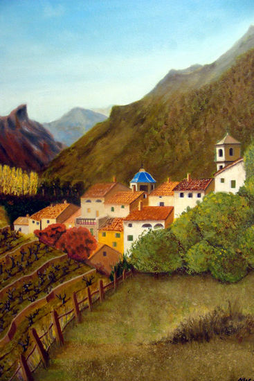 sueño Oil Canvas Landscaping