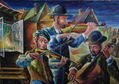 Los músicos rurales.