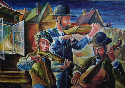 Los músicos rurales.