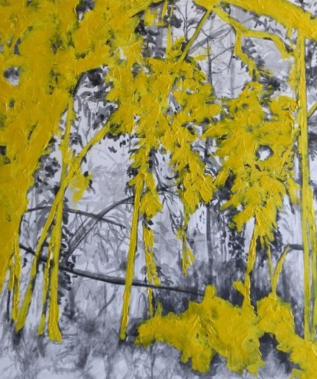 Cotillo en amarillo Ink Panel Landscaping