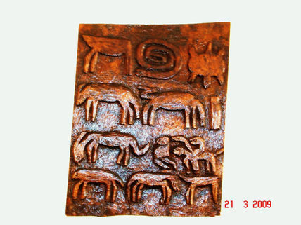 bajo relieve en...