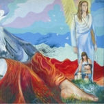 parte de  la obra mural realizada por la republica mexicana y  santiago de chile thumbnail 1