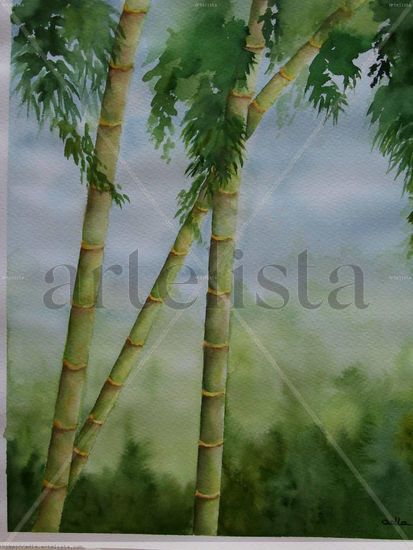 GUADUA Watercolour Paper Landscaping