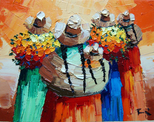 cholitas Oil Canvas Others