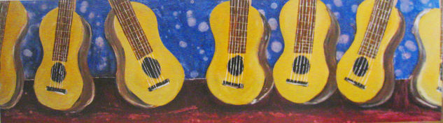 seven guitars Acrílico Tabla Figura