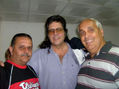 Ricardo Ruiz , Abel Prieto y Ulises Bretaña