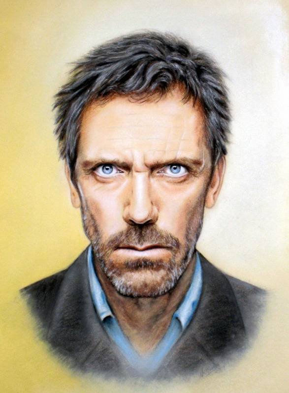 Retrato del Doctor House