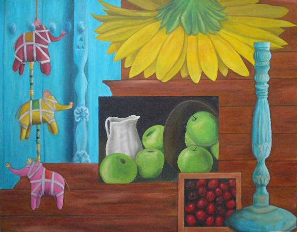 El hogar Oil Canvas Others