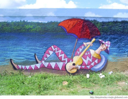 Arlequin en boca chica