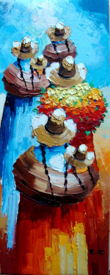 cholitas Oil Canvas Others