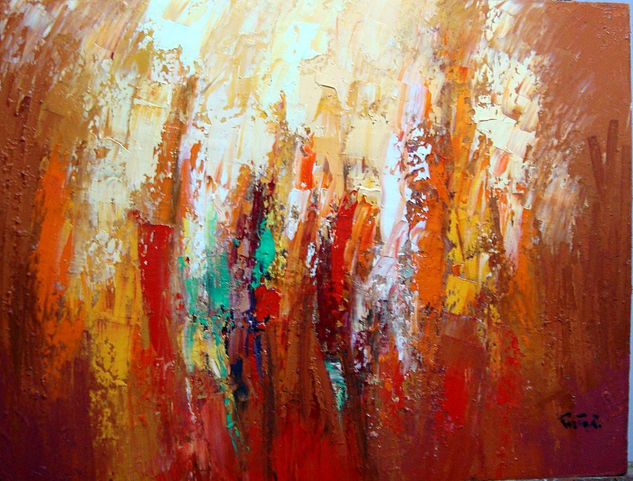 dolor(abstracto) Oil Canvas Others