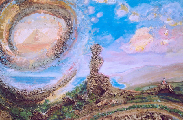 Meditació Oil Canvas Landscaping