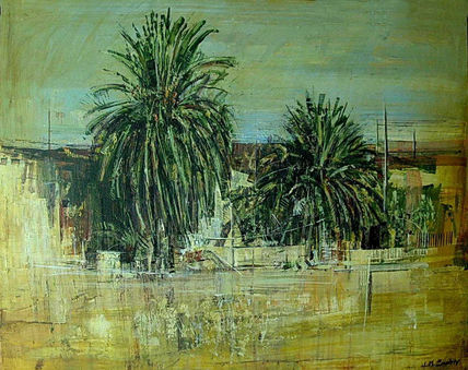 Dos palmeras VIII